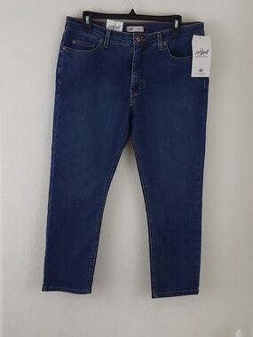 NWT Dickies The Perfect Shape Jean Skinny Capri Size 14